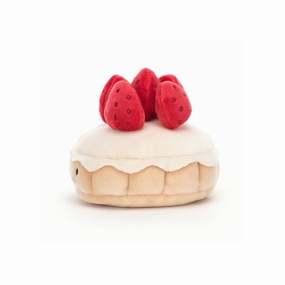 Jellycat Pretty Patisserie Tarte Aux Fraises | QS1093762